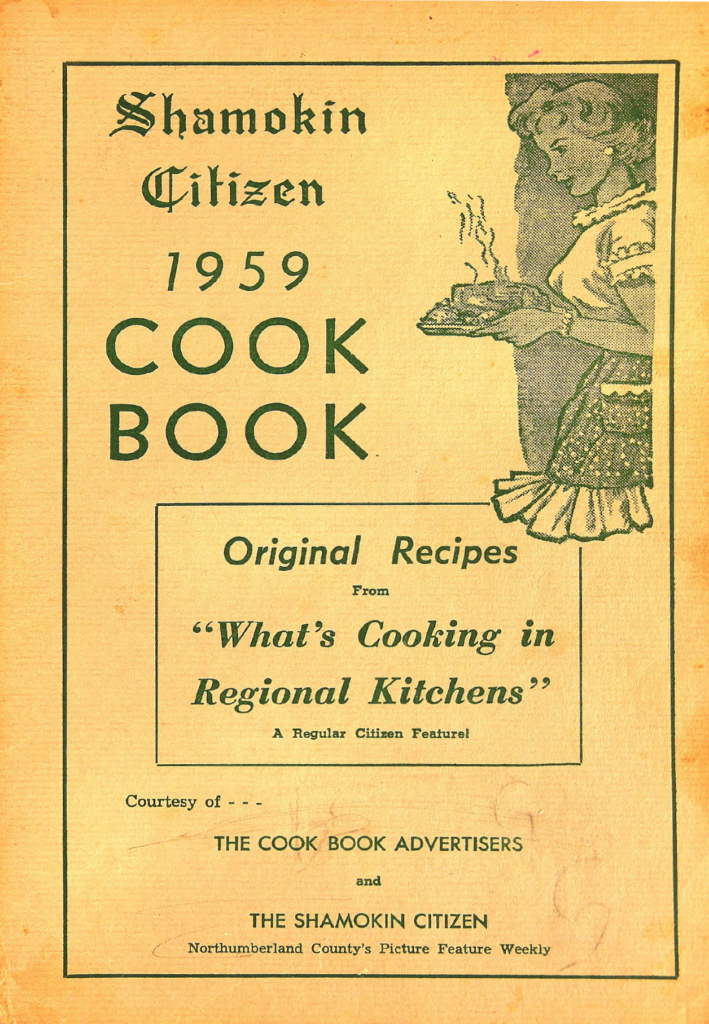 Shamokin Citizen Cookbook Shamokin Online Museum